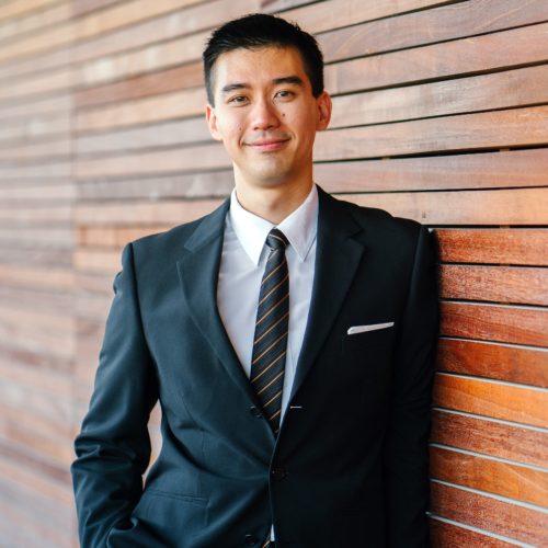 Young Man In Suit and Tie